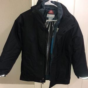 Columbia coat with Omni heat lining